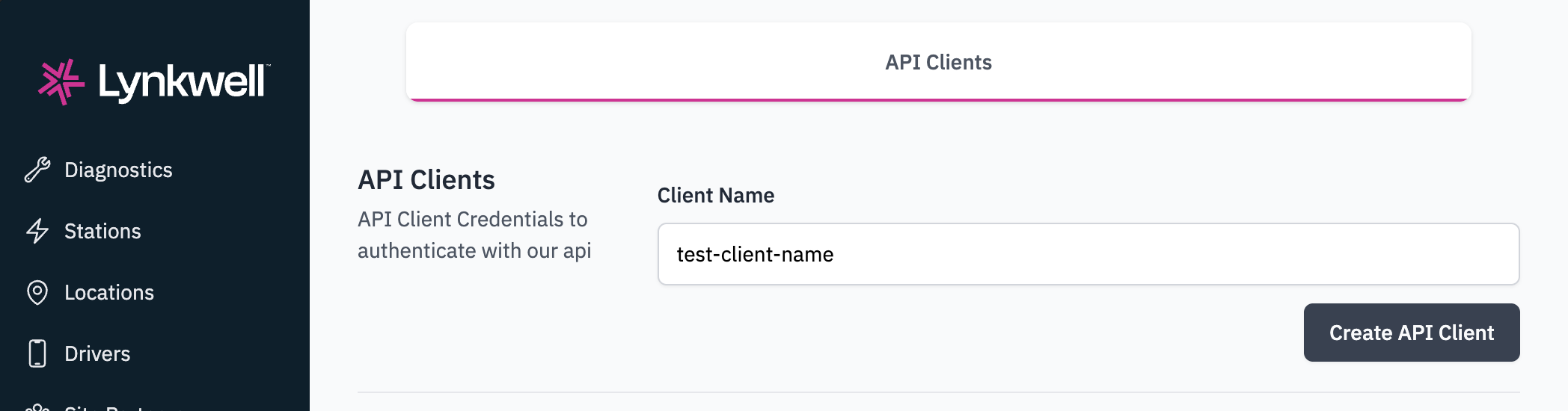 Lynkwell API Clients